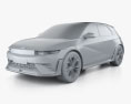 Hyundai Ioniq 5 N 2024 3D 모델  clay render