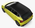 Hyundai i20 hybrid 2024 3D 모델  top view