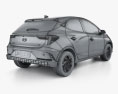 Hyundai HB20 2023 3D модель