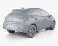 Hyundai HB20 2023 3D 모델 