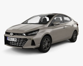 Hyundai HB20 S 2023 3D模型