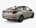 Hyundai HB20 S 2023 3D модель back view