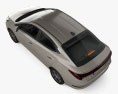 Hyundai HB20 S 2023 3D-Modell Draufsicht