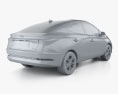 Hyundai HB20 S 2023 3D 모델 