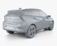 Hyundai Bayon 2024 3D 모델 
