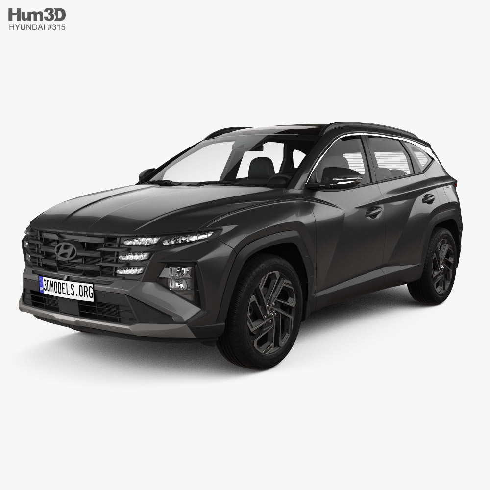 Hyundai Tucson LWB 2023 3D-Modell