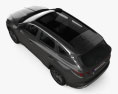 Hyundai Tucson LWB 2023 3d model top view