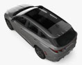 Hyundai Tucson LWB N-Line US-spec 2024 3D модель top view