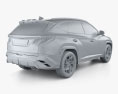 Hyundai Tucson LWB N-Line US-spec 2024 3d model