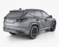 Hyundai Tucson LWB PHEV US-spec 2024 3d model