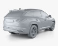 Hyundai Tucson LWB PHEV US-spec 2024 Modelo 3d