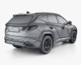 Hyundai Tucson LWB US-spec 2024 Modello 3D