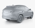 Hyundai Tucson SWB PHEV 2024 3d model