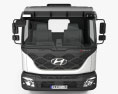Hyundai Pavise Regular Cab HighRoof 底盘驾驶室卡车 2019 3D模型 正面图