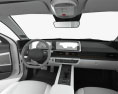 Hyundai Ioniq 6 with HQ interior 2023 3D模型 dashboard