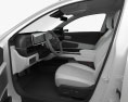Hyundai Ioniq 6 with HQ interior 2023 3D модель seats
