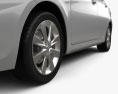 Hyundai Accent 세단 인테리어 가 있는 와 엔진이 2012 3D 모델 