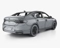 Hyundai Grandeur con interior y motor 2020 Modelo 3D