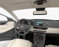 Hyundai Grandeur avec Intérieur et moteur 2020 Modèle 3d dashboard
