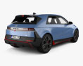 Hyundai Ioniq 5 N 인테리어 가 있는 2024 3D 모델  back view