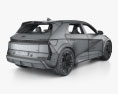 Hyundai Ioniq 5 N mit Innenraum 2024 3D-Modell