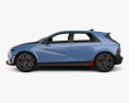 Hyundai Ioniq 5 N 带内饰 2024 3D模型 侧视图