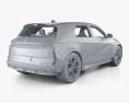 Hyundai Ioniq 5 N з детальним інтер'єром 2024 3D модель
