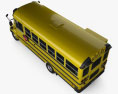 IC BE School Bus 2012 3d model top view