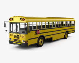 IC FE School Bus 2006 3D model