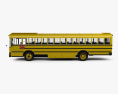IC FE School Bus 2006 3d model side view