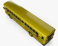IC RE School Bus 2008 3d model top view