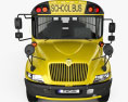 IC CE School Bus 2019 3d model front view