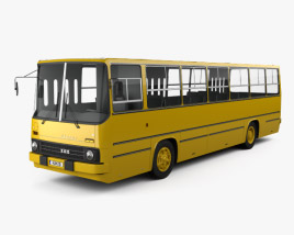 3D model of Ikarus 260-01 bus 1981
