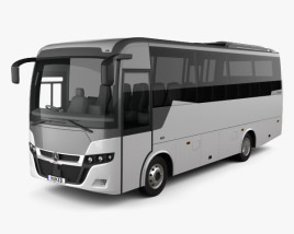 3D model of Indcar Next L8 MB bus 2017