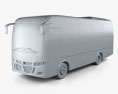 Indcar Next L8 MB Autobus 2017 Modello 3D clay render