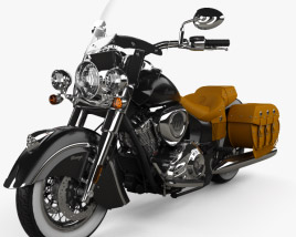 3D model of Indian Chief Vintage 2014
