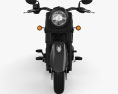 Indian Chief Dark Horse 2016 3D 모델  front view