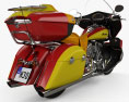 Indian Roadmaster 2015 3d model back view
