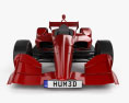 Indycar Short Oval 2018 3D 모델  front view