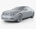 Infiniti Q60 (G37) Coupe 2012 3d model clay render