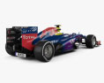 Infiniti RB9 Red Bull Racing F1 2013 3d model back view