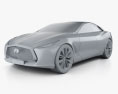 Infiniti Q80 Inspiration 2017 3D-Modell clay render