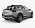 Infiniti QX30 Concept 2015 Modello 3D vista posteriore