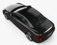 Infiniti Q60 S 敞篷车 2017 3D模型 顶视图