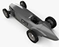 Infiniti Prototyp 9 2017 3D-Modell Draufsicht