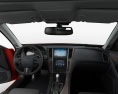 Infiniti Q50 Sport with HQ interior 2019 3d model dashboard