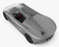 Infiniti Prototyp 10 2018 3D-Modell Draufsicht