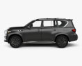 Infiniti QX80 Limited 2022 3D 모델  side view