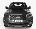 Infiniti QX80 Limited 2022 3Dモデル front view