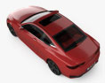 Infiniti Q60 S 带内饰 2020 3D模型 顶视图